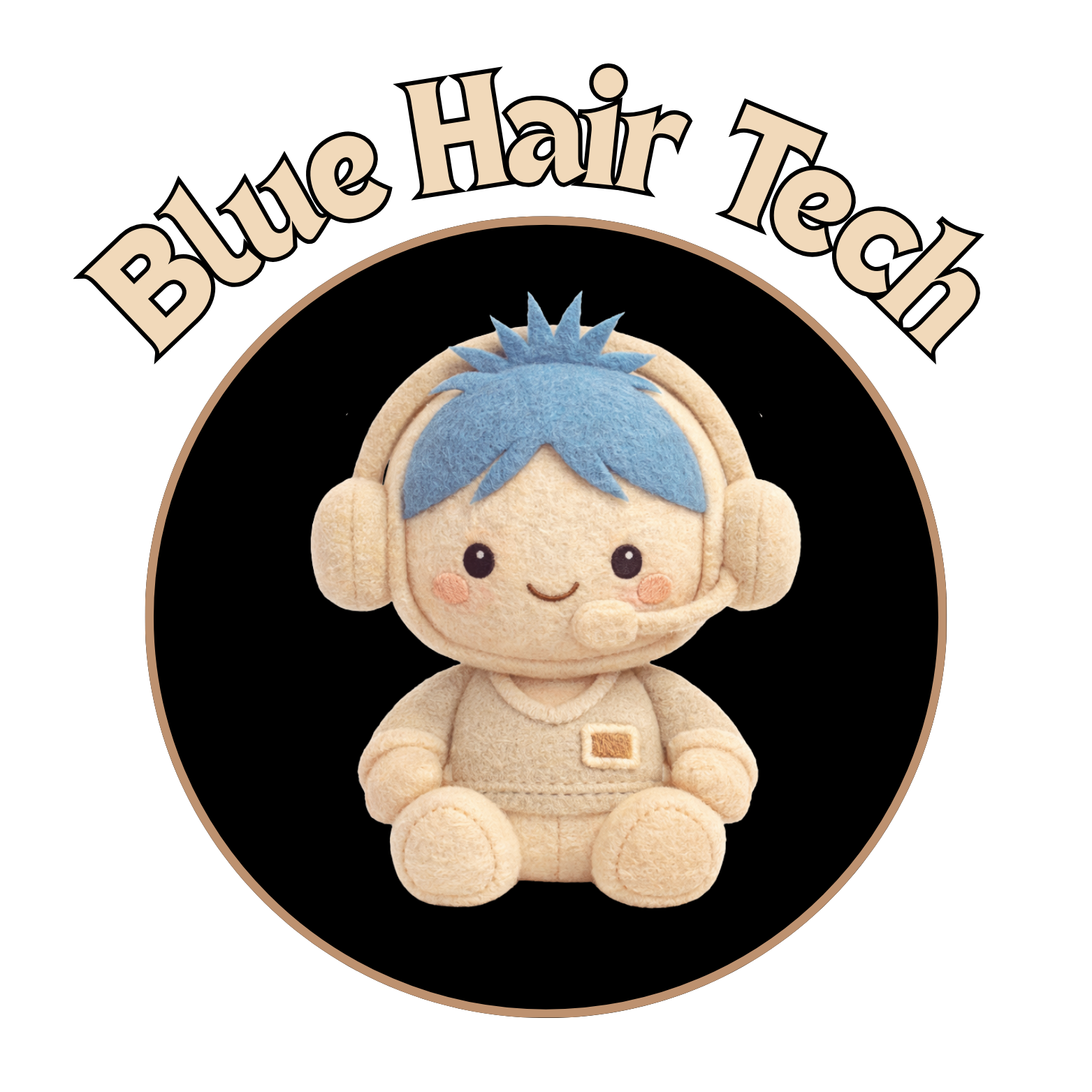 Blue Hair Tech logo